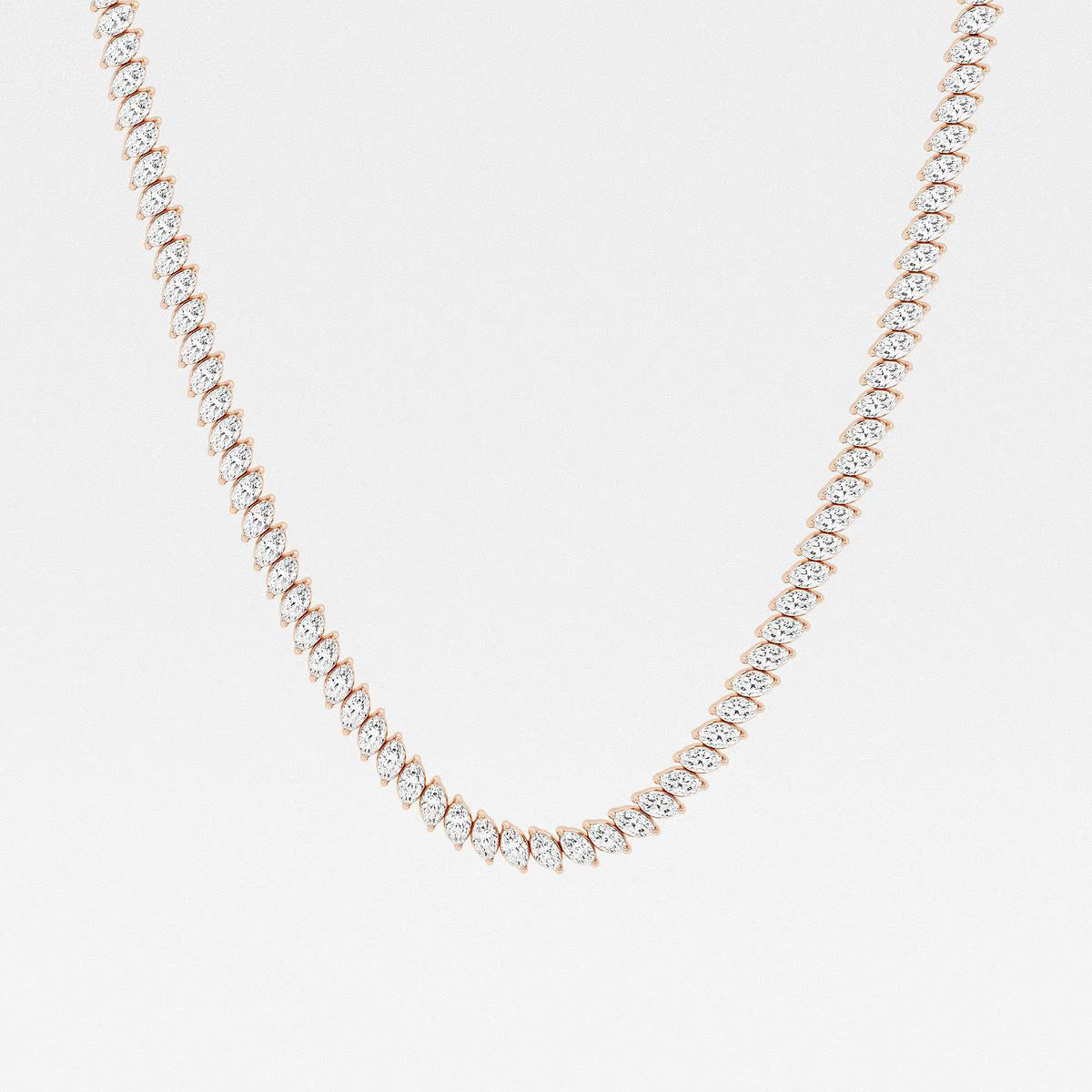 Marquise Tennis Necklace