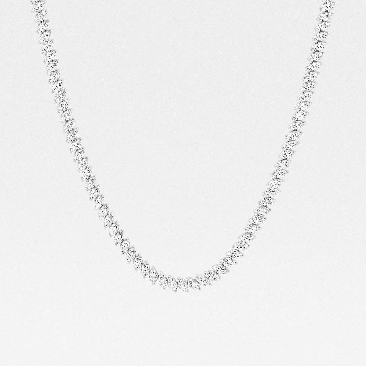 Marquise Tennis Necklace