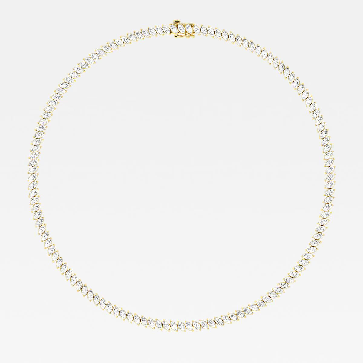 Marquise Tennis Necklace