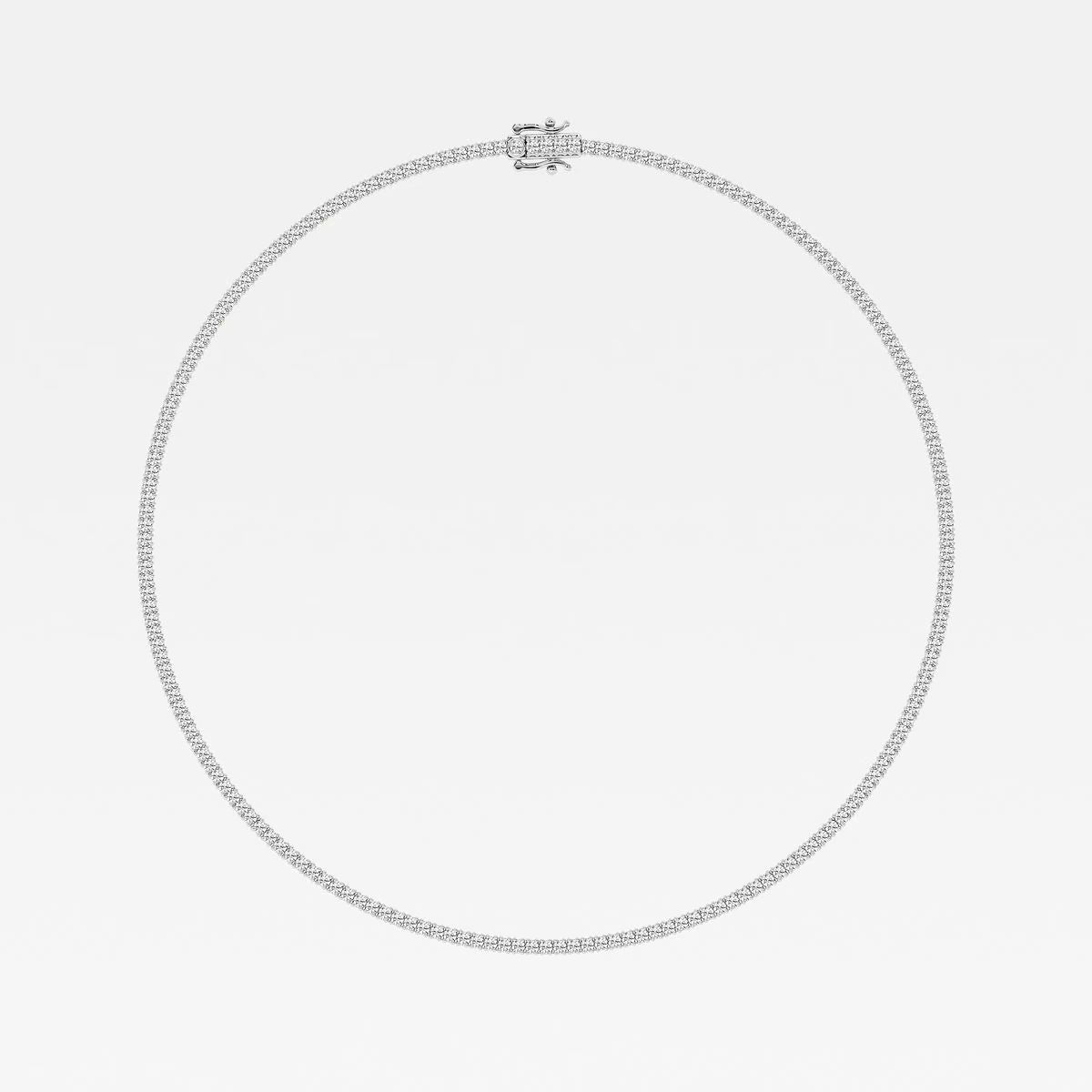 Round Tennis Necklace