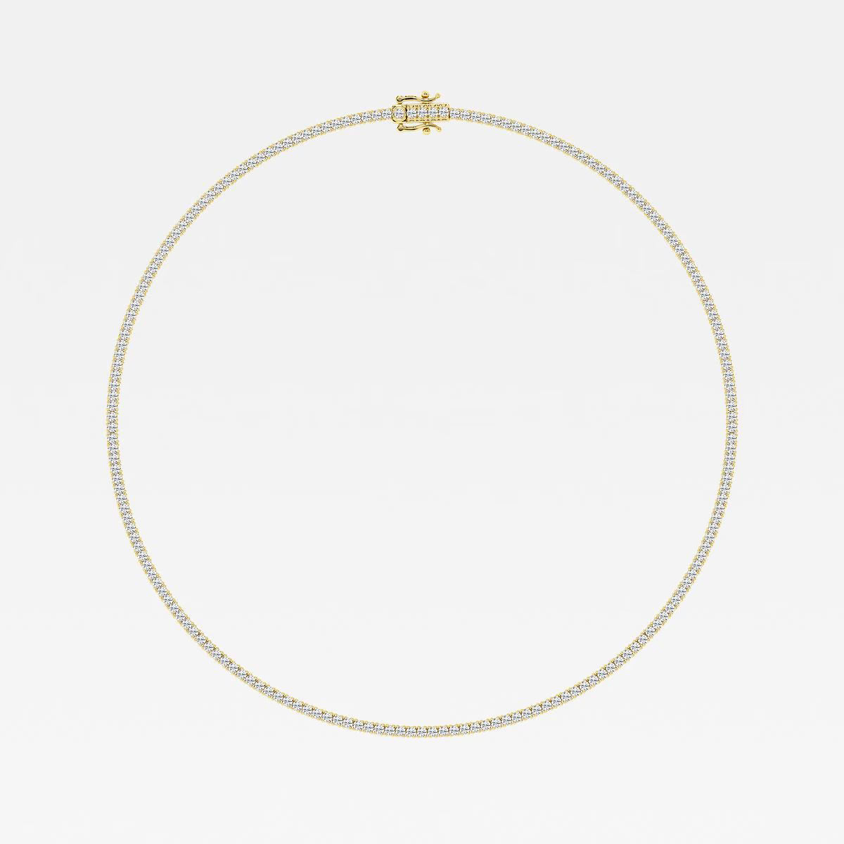 Round Tennis Necklace