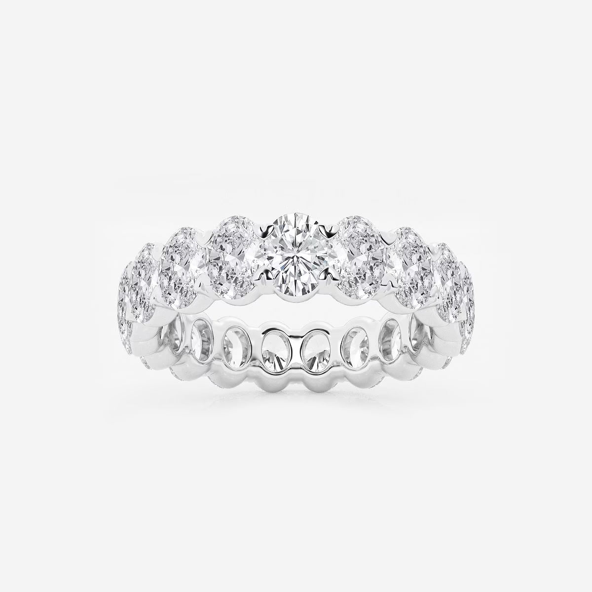 Oval Eternity Ring