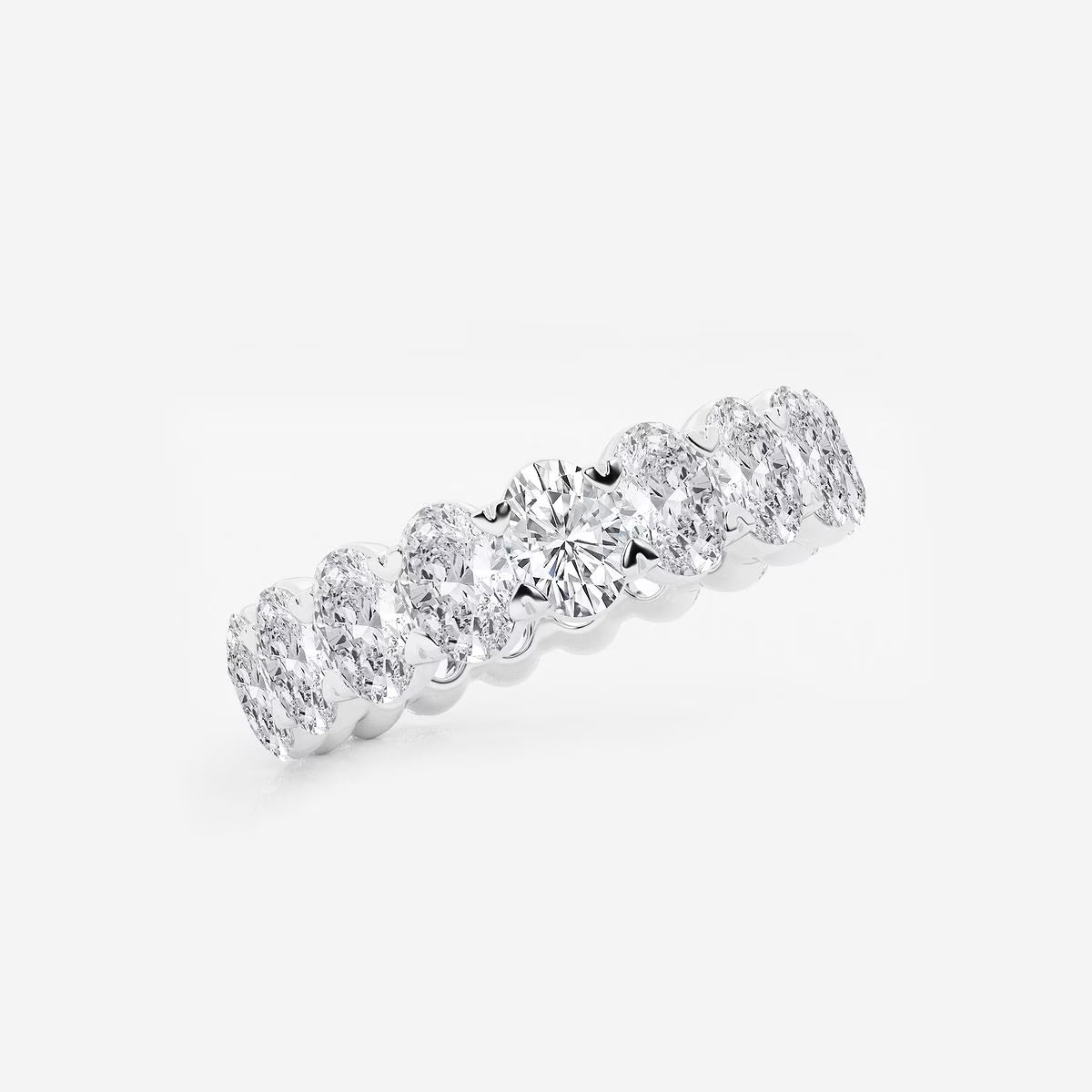 Oval Eternity Ring